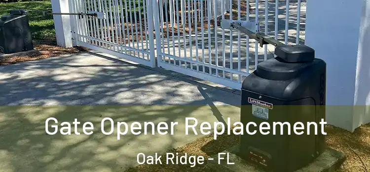  Gate Opener Replacement Oak Ridge - FL